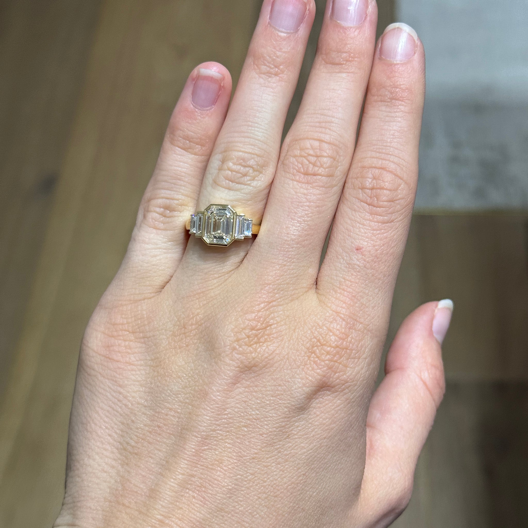Single Stone Caroline Ring