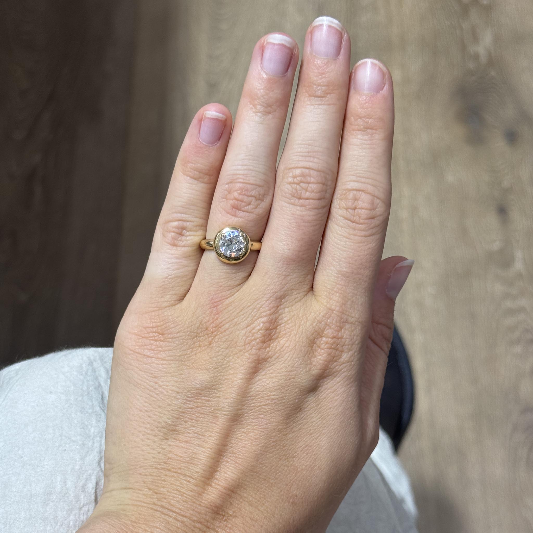 Single Stone Randi Ring