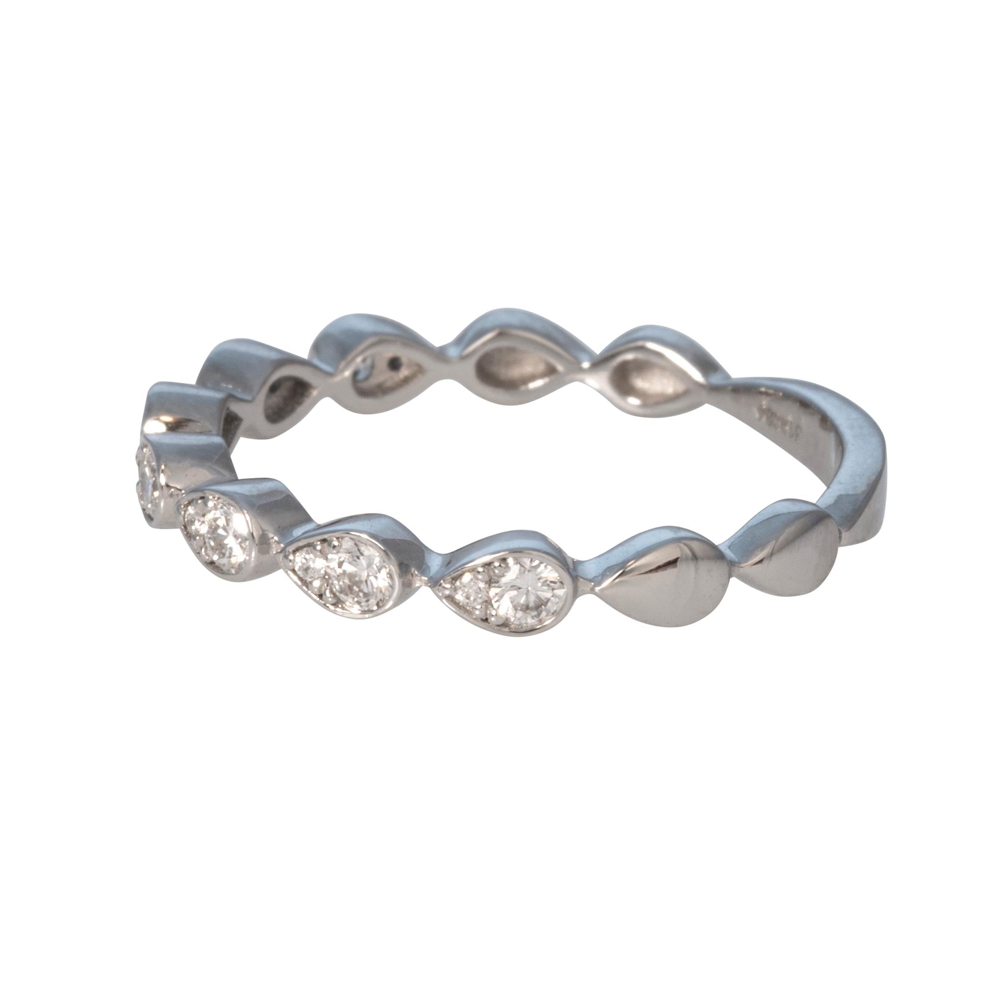 Diamond 14K Gold Band & Enhancer Stack Set