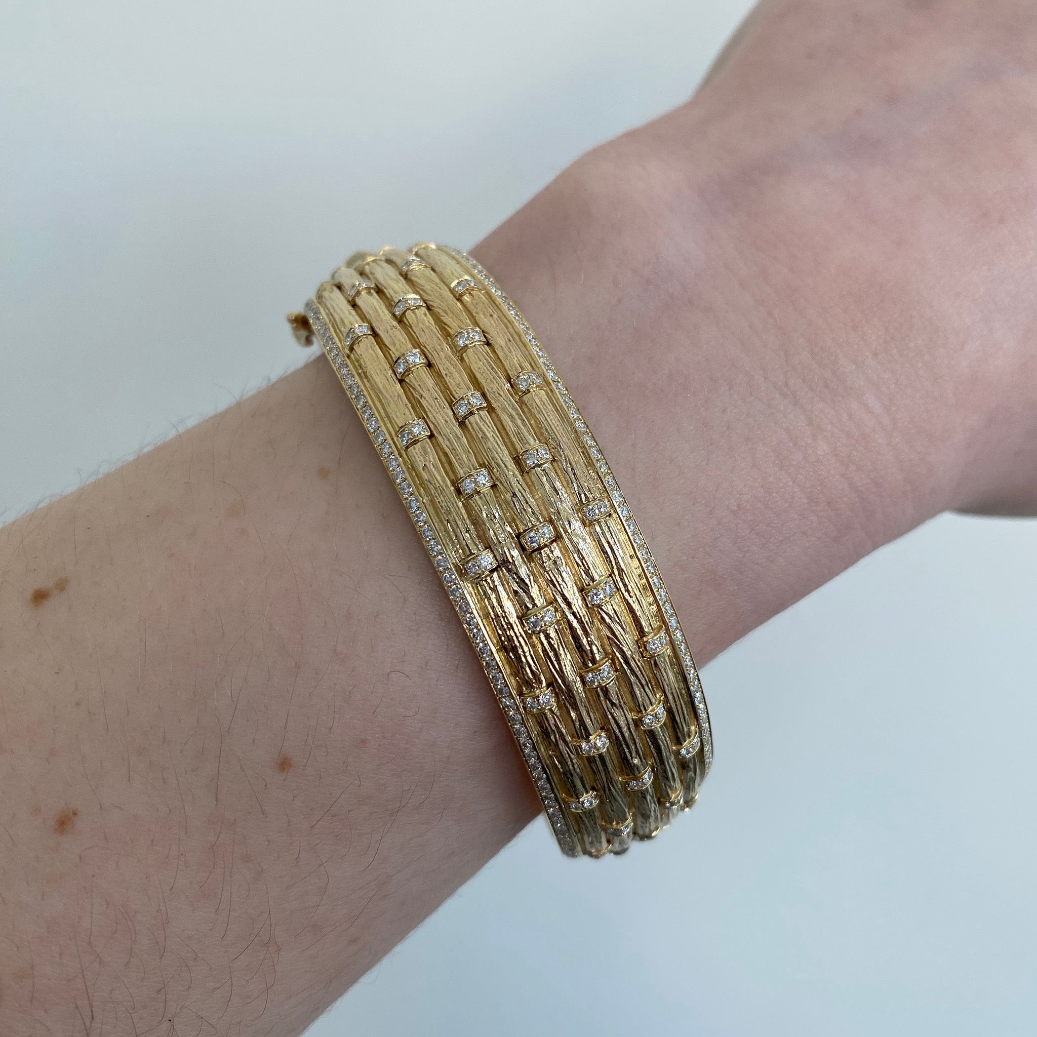 Diamond Sweetgrass Bangle