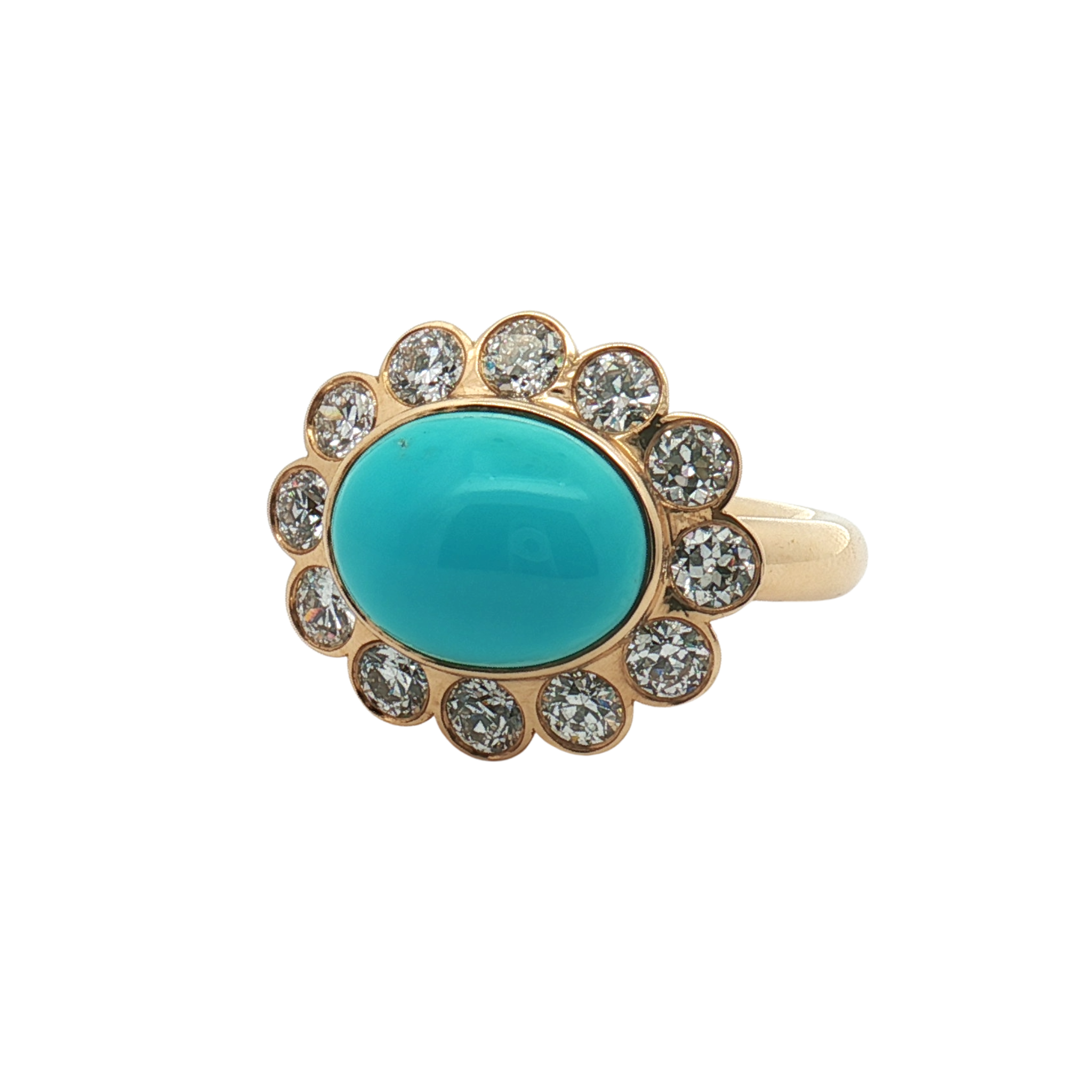 Single Stone Turquoise Lilibet Ring