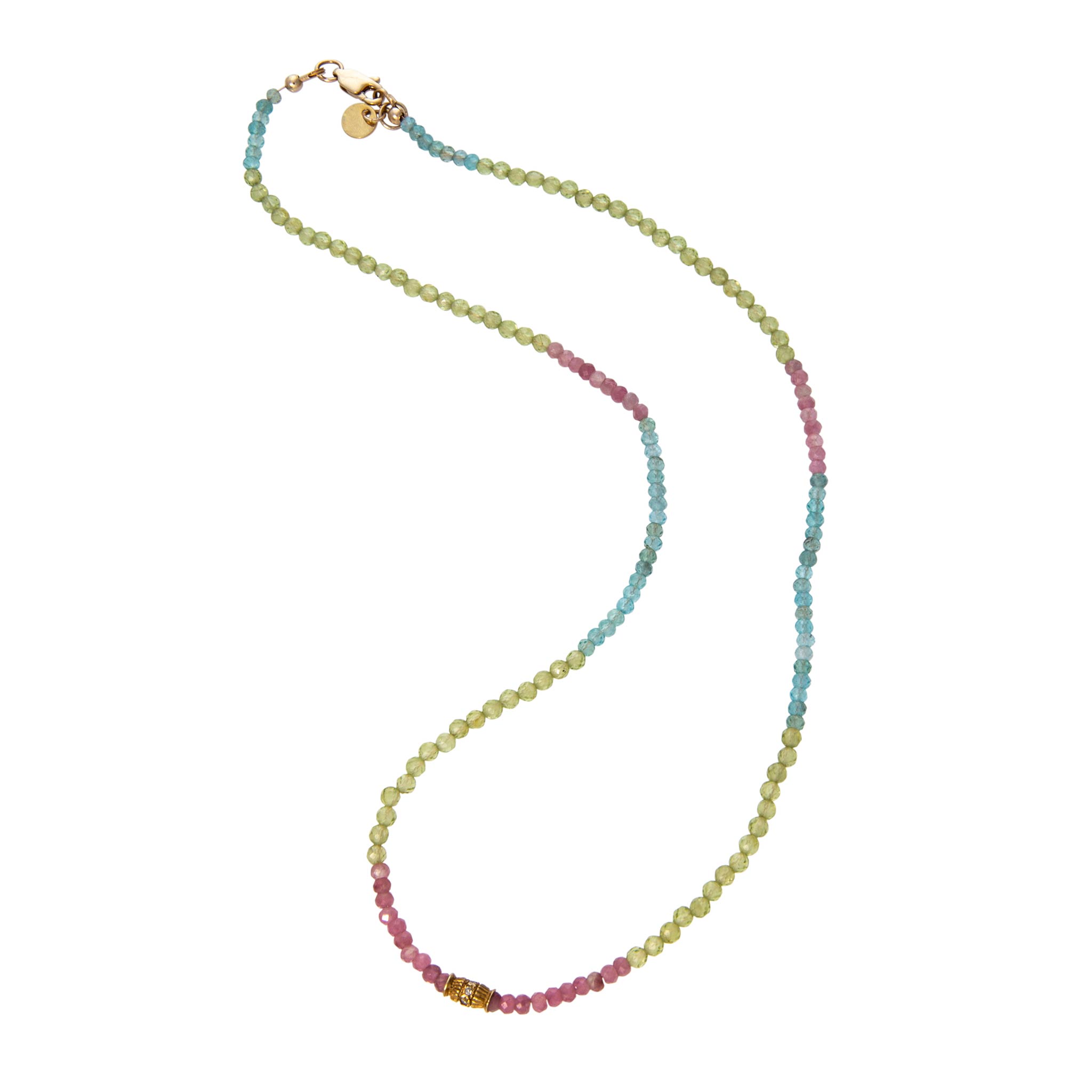 Tippy Stern Fine Art Multi-Stone Beaded Necklace