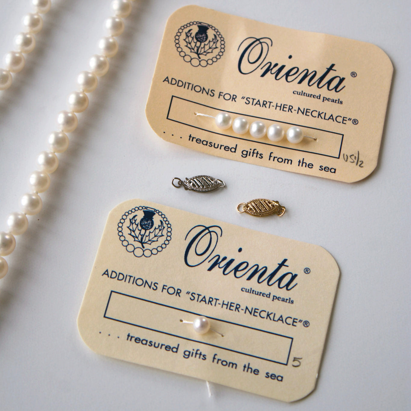 Start-Her-Necklace Pearl Additions Carded Inch