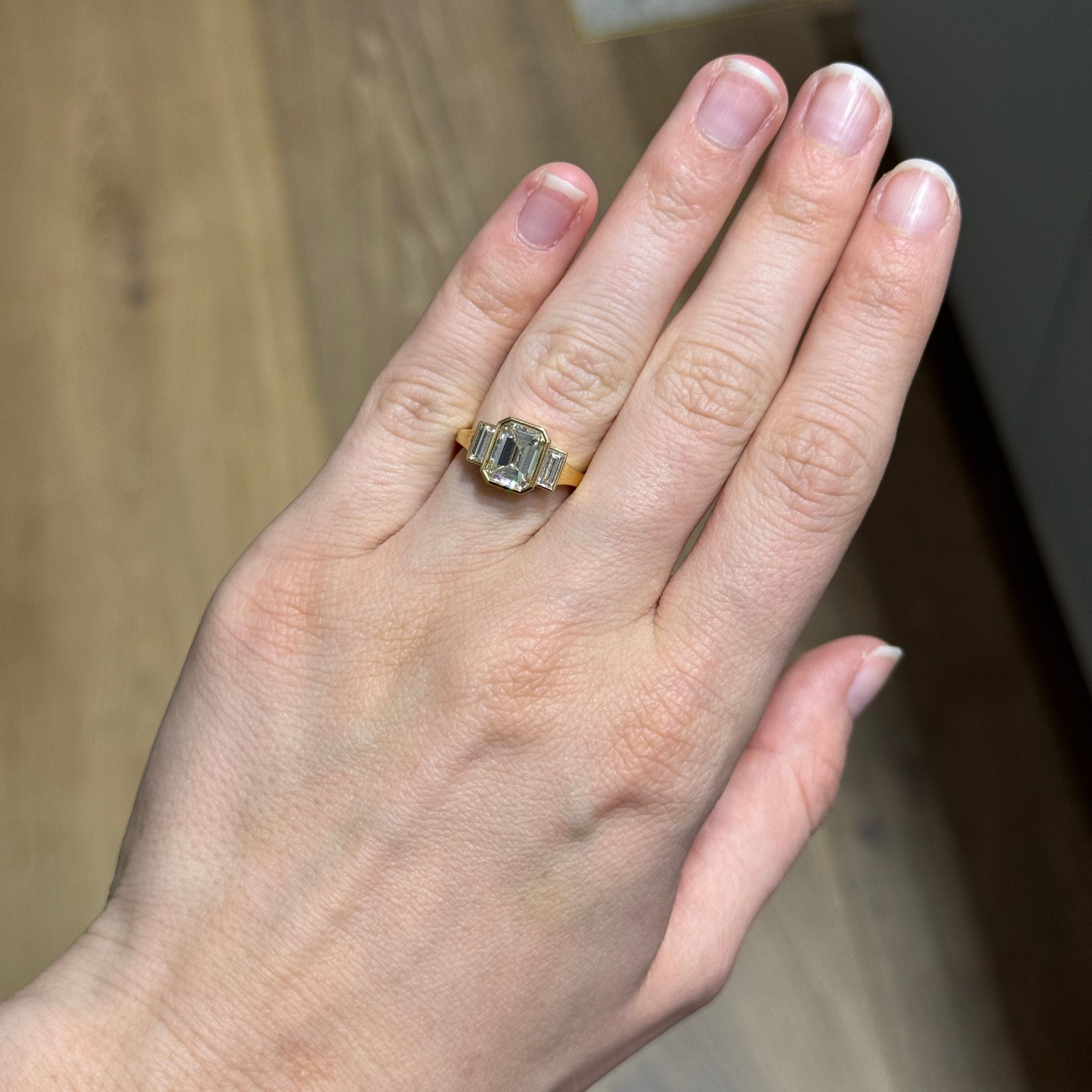 Single Stone Amelia Ring