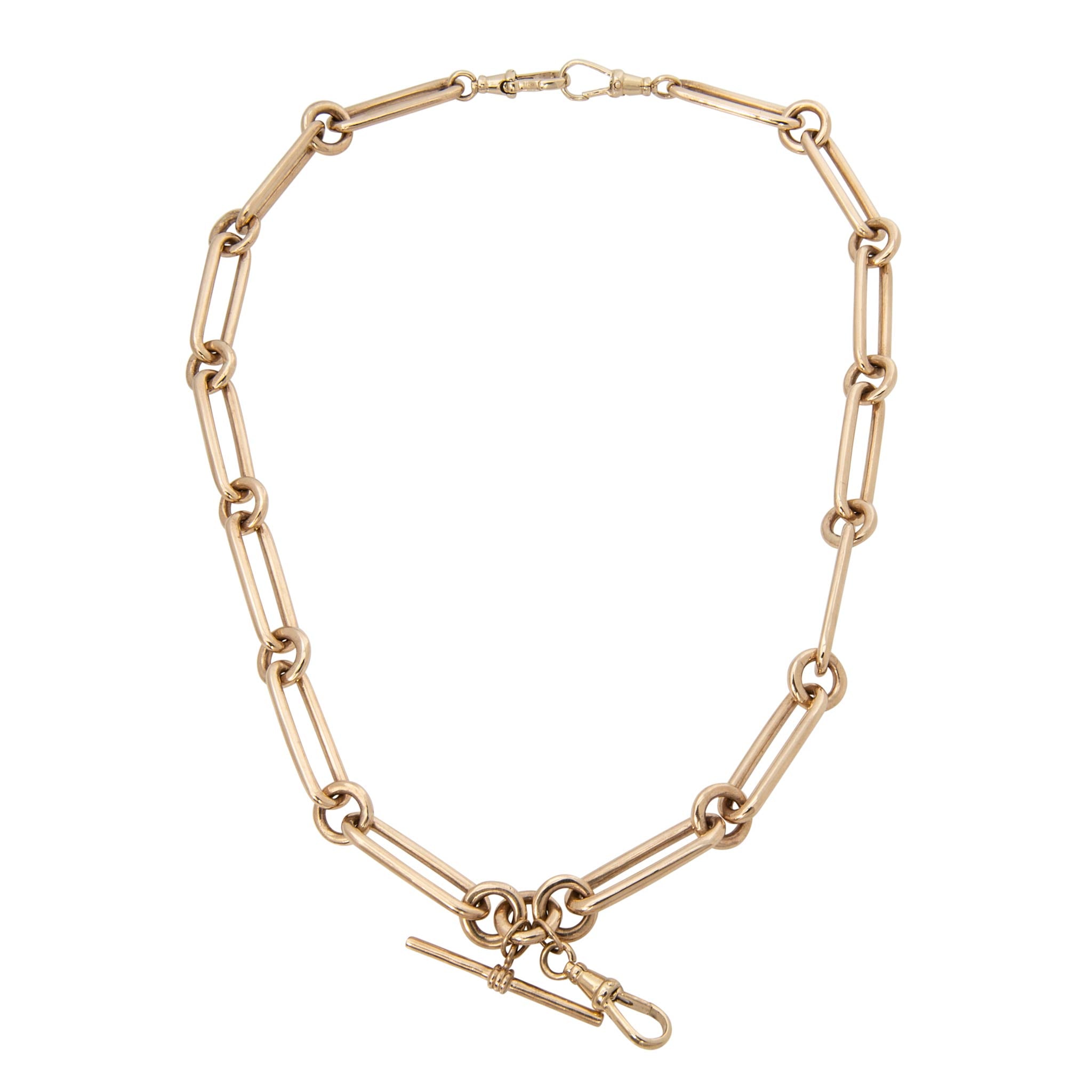 14K Yellow Gold Kristopher Chain Necklace 18"