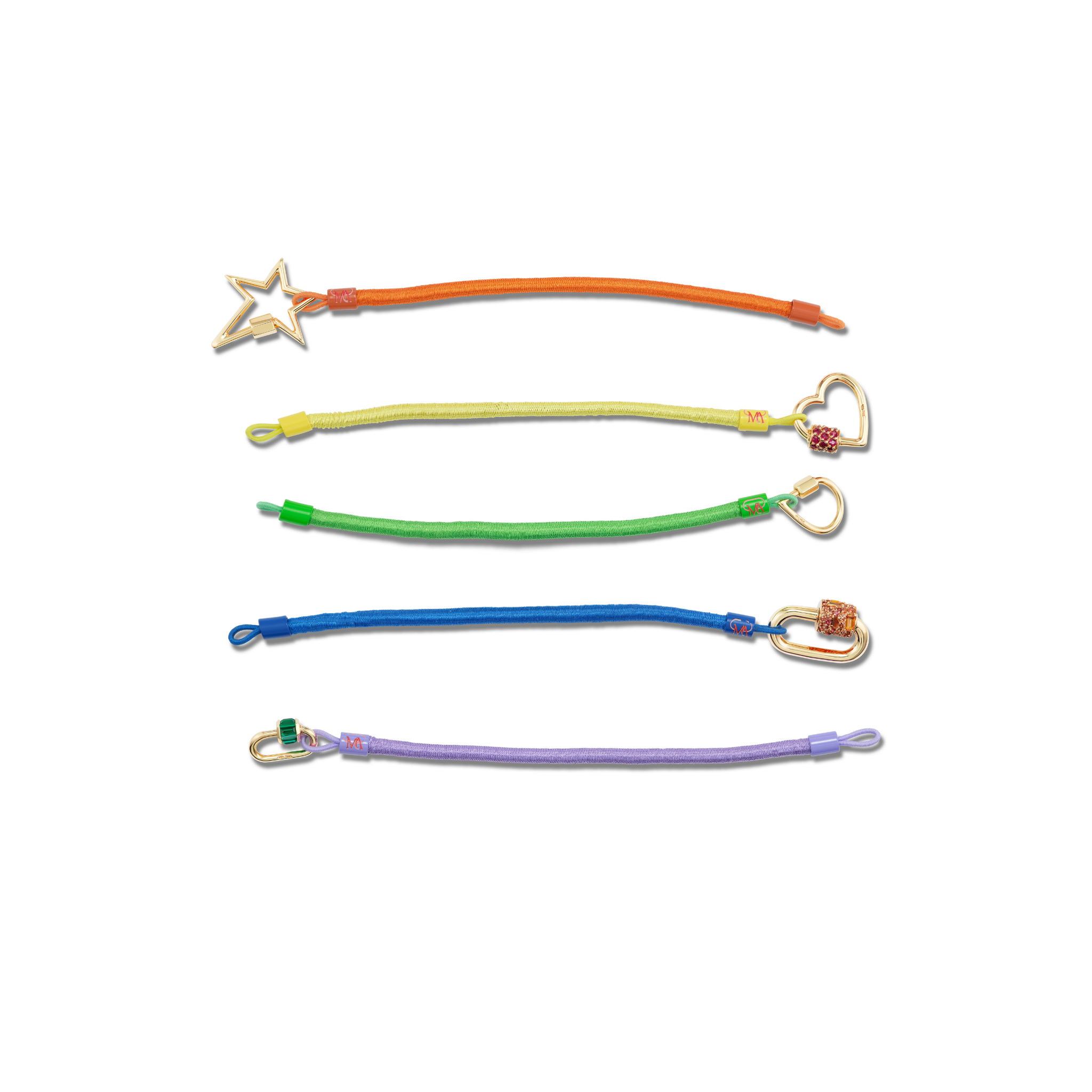 Marla Aaron Multi Colored Thingy Set