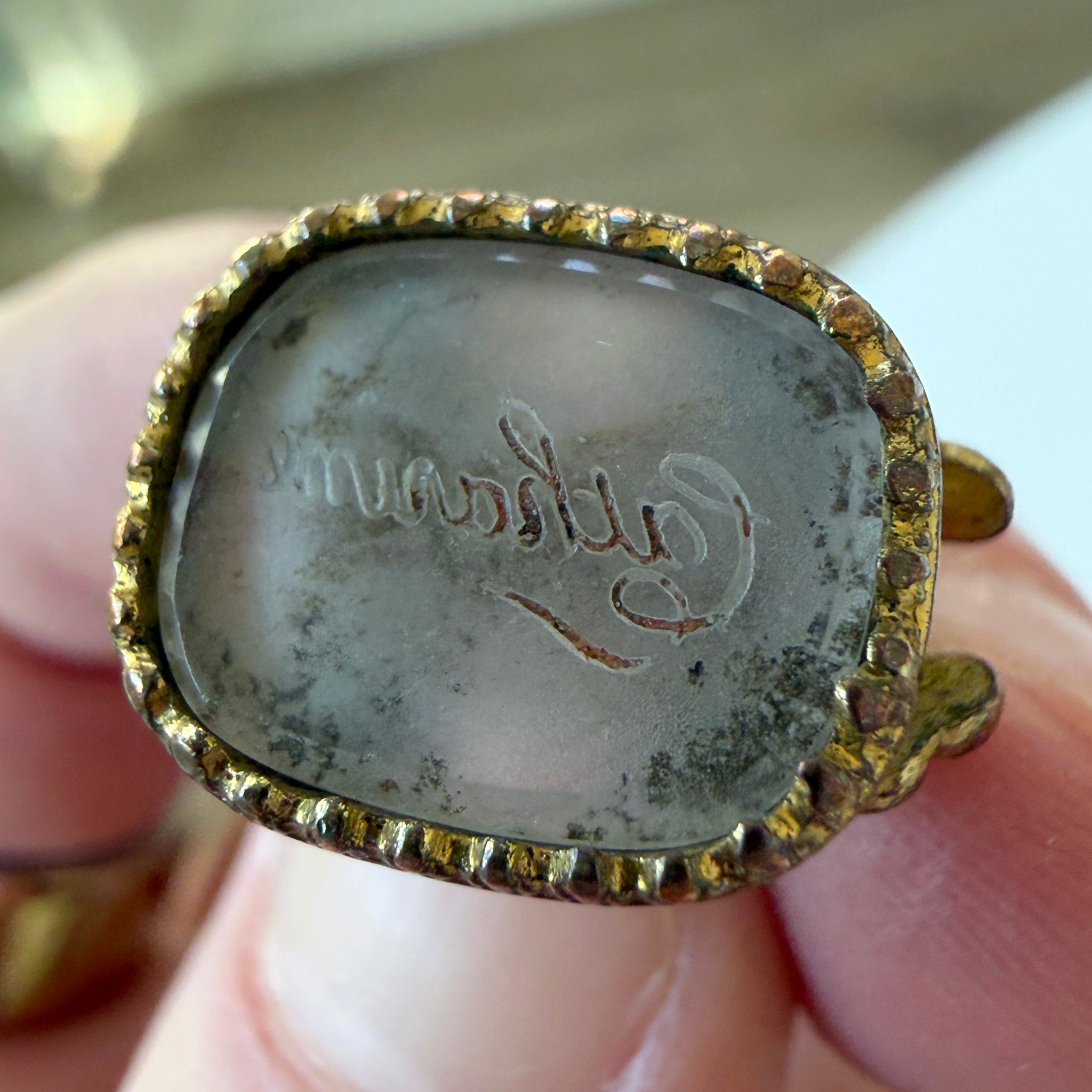 Victorian Gold-Filled Triple Fob Pendant