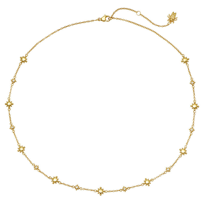 Goldbug Collection Twiggy Chain Necklace 16"