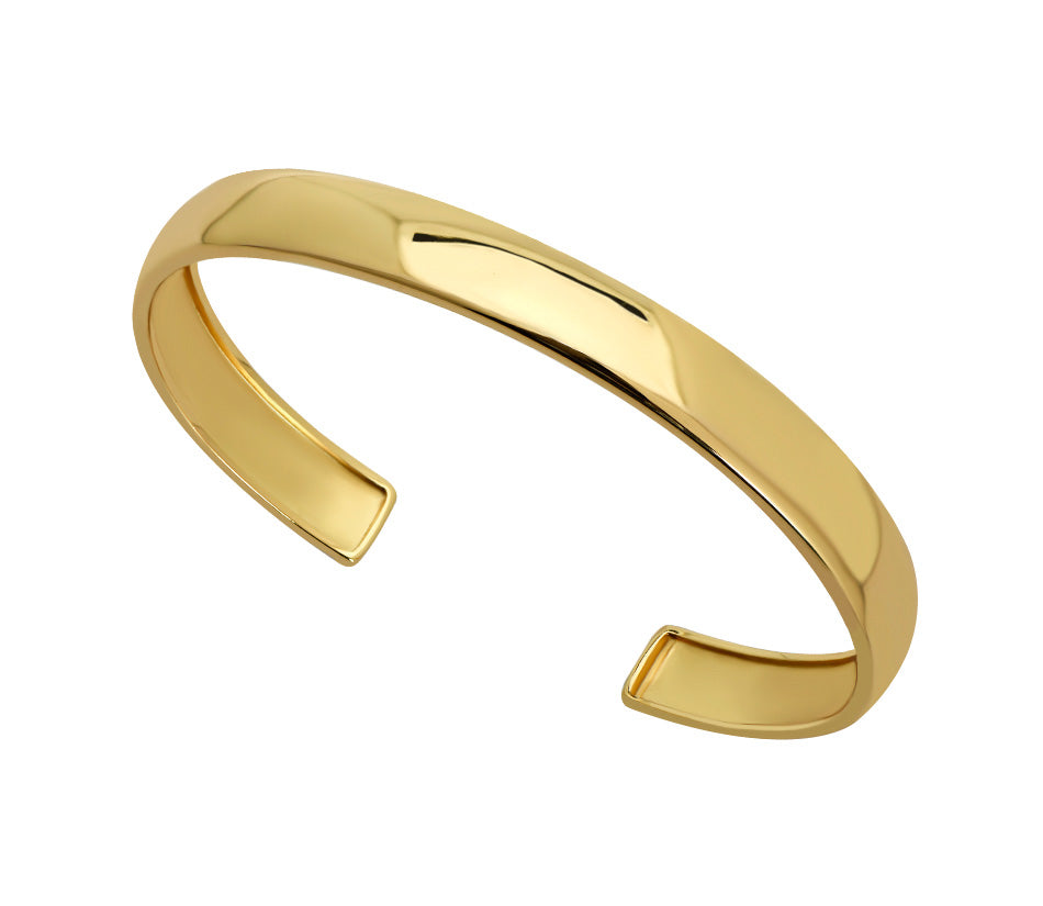 Goldbug Collection Engravable Wide Cuff