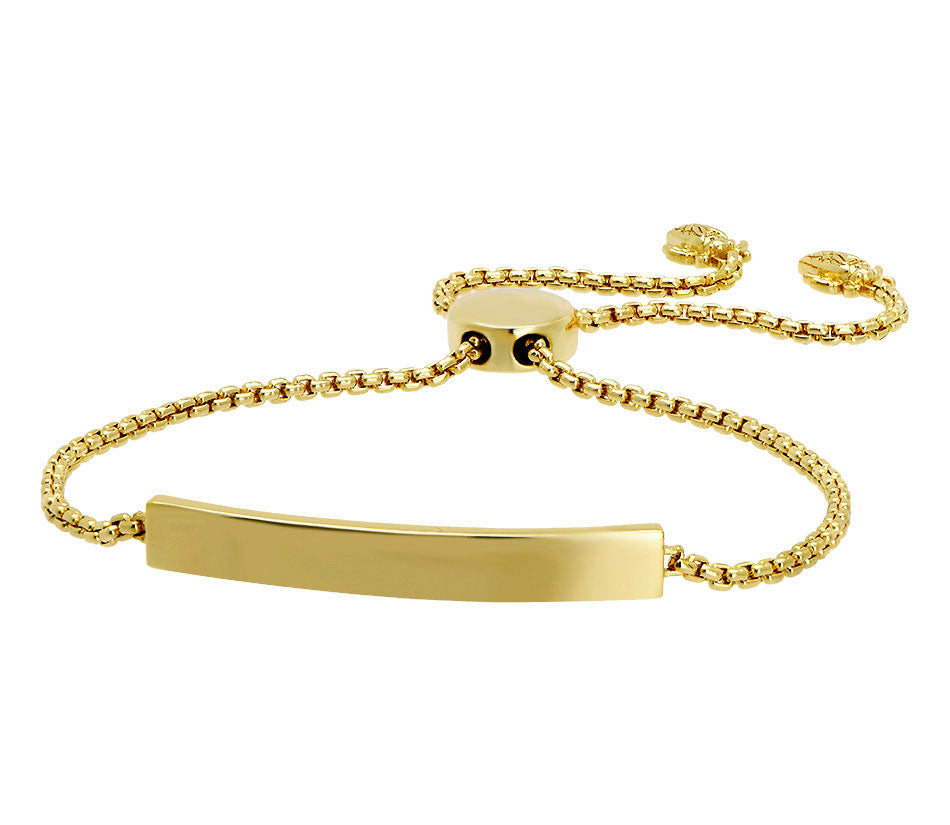 Goldbug Collection Lariat ID Bracelet