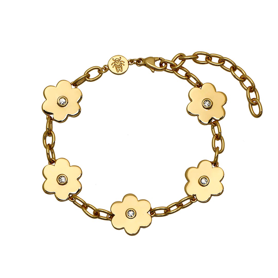 Goldbug Collection Daisy Chain Bracelet