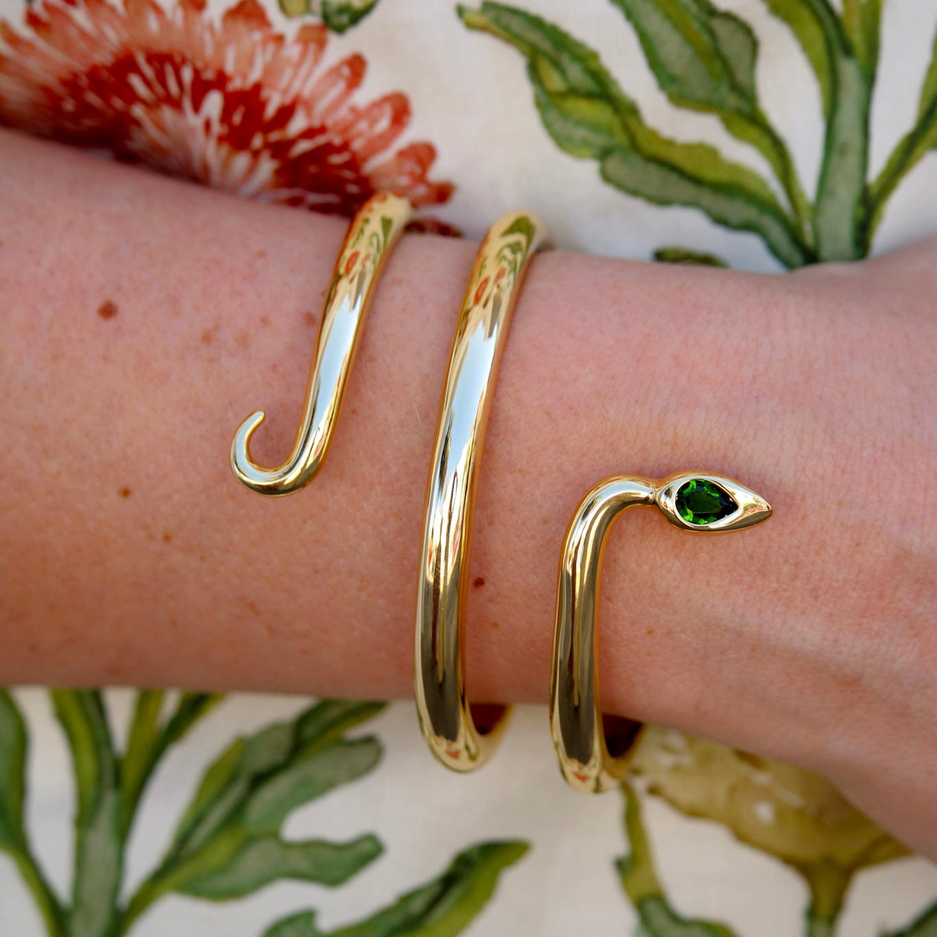 Jane Win PROTECT Snake Cuff