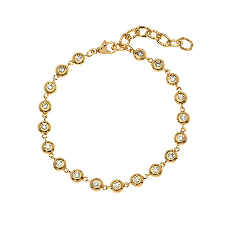 Goldbug Bezel Bracelet