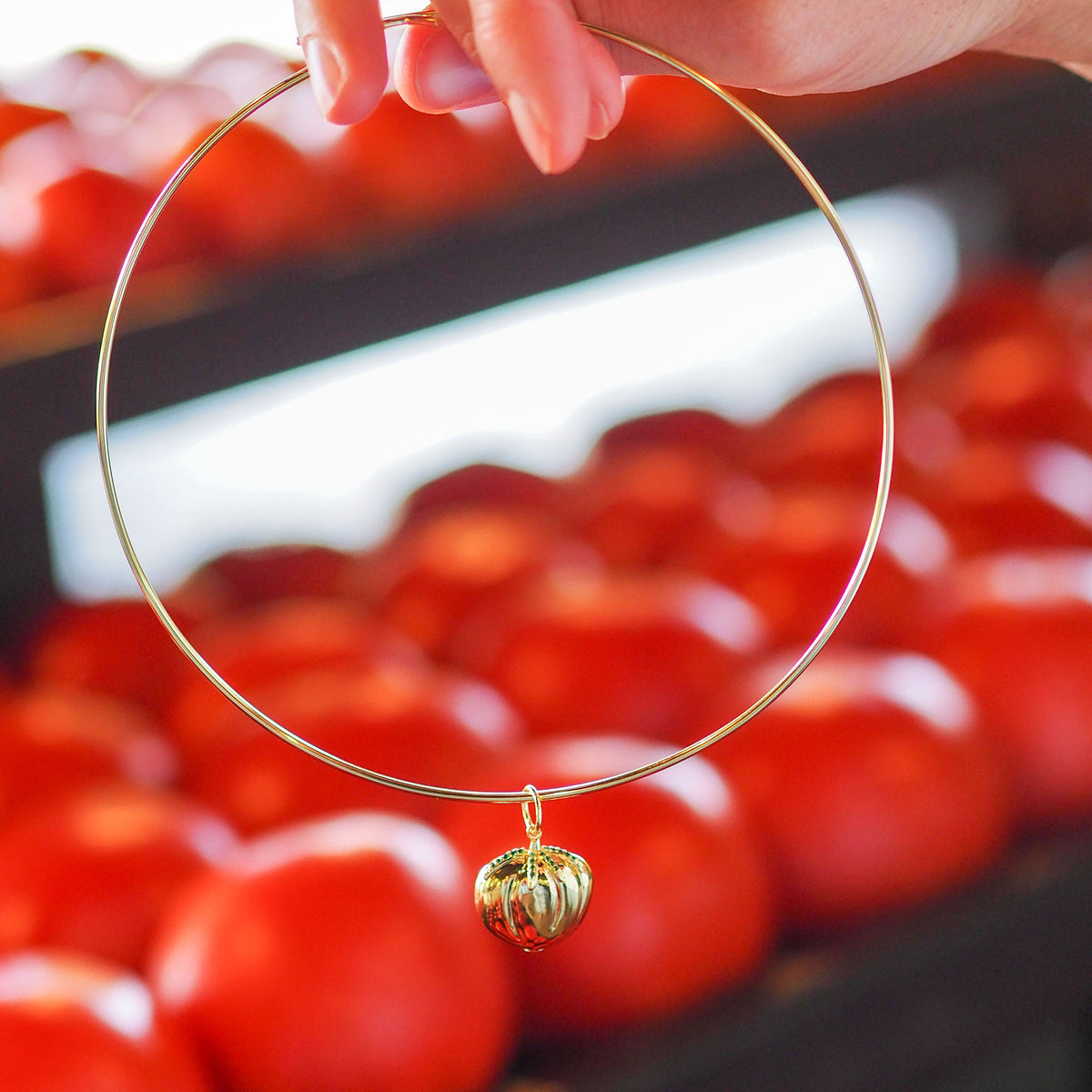 Goldbug Collection Tomato Charm