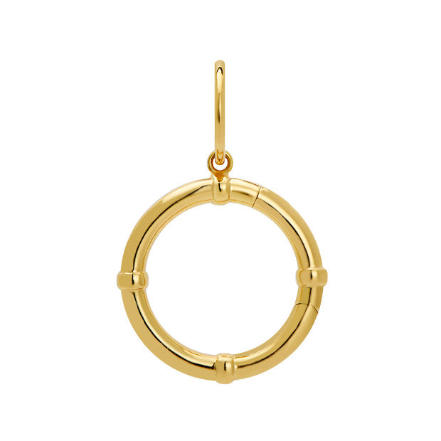 Goldbug Collection Lifesaver Ring Charm Holder