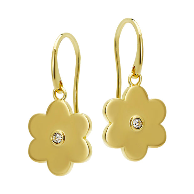Goldbug Collection Daisy Drop Earrings