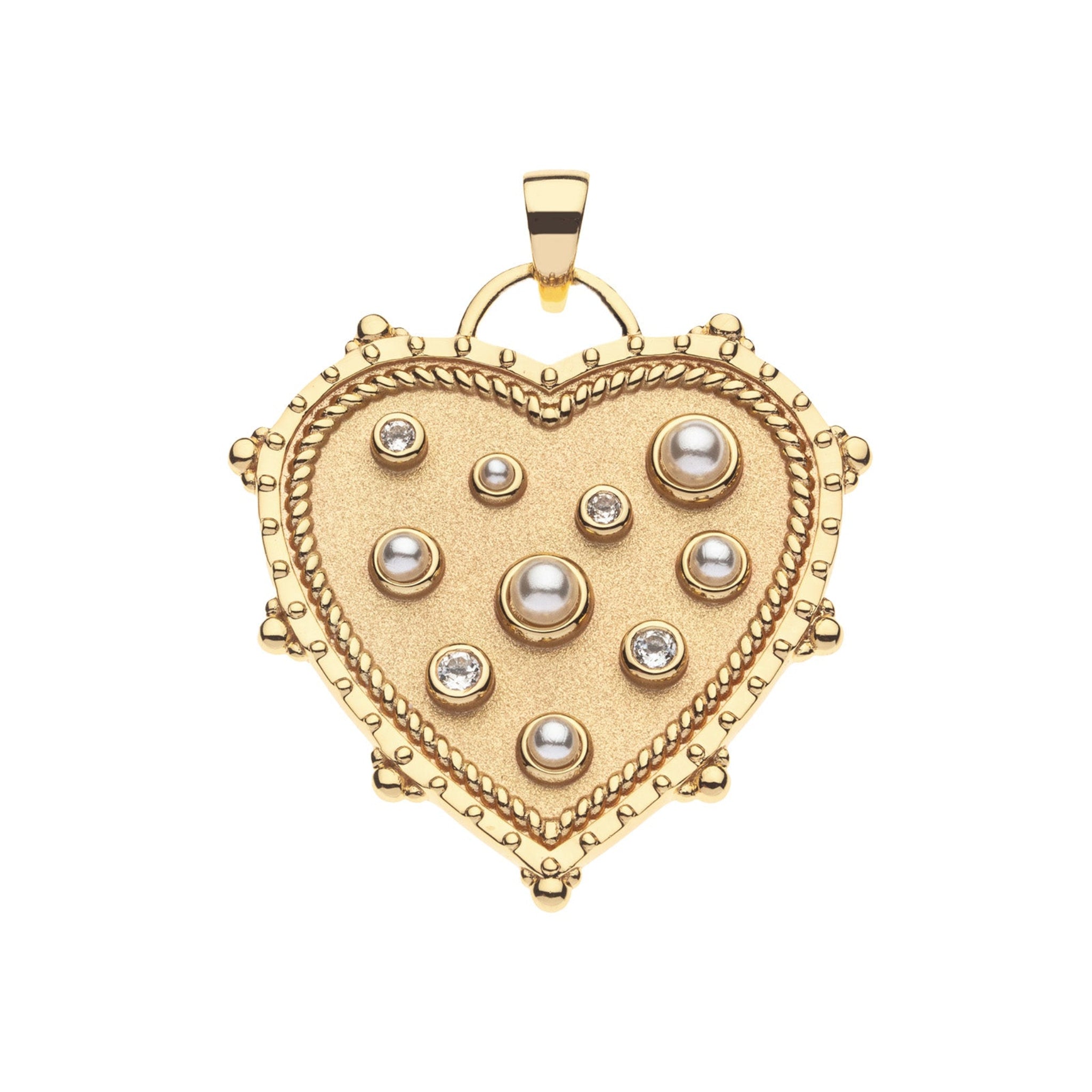 Jane Win LOVE in the Air Heart Pendant