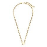 Goldbug Bezel Charm Necklace