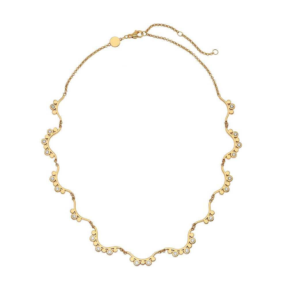 Goldbug Frame Collar Necklace