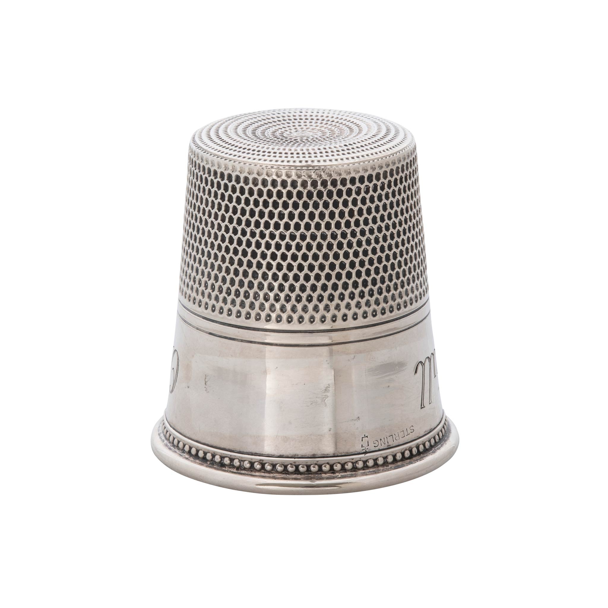Estate Sterling Silver Only A Thimble Full Jigger