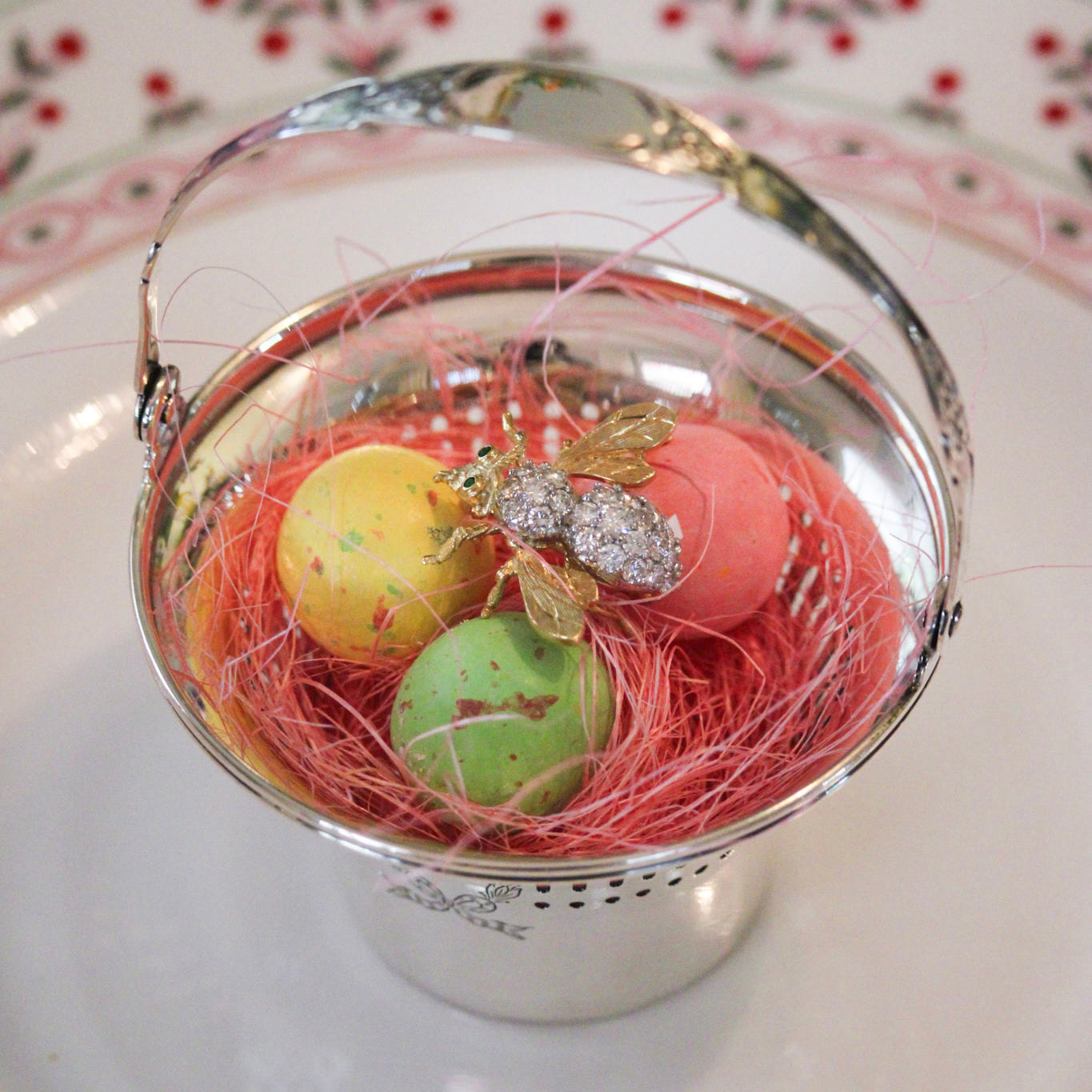 Edwardian Gorham Sterling Silver Bon Bon Basket