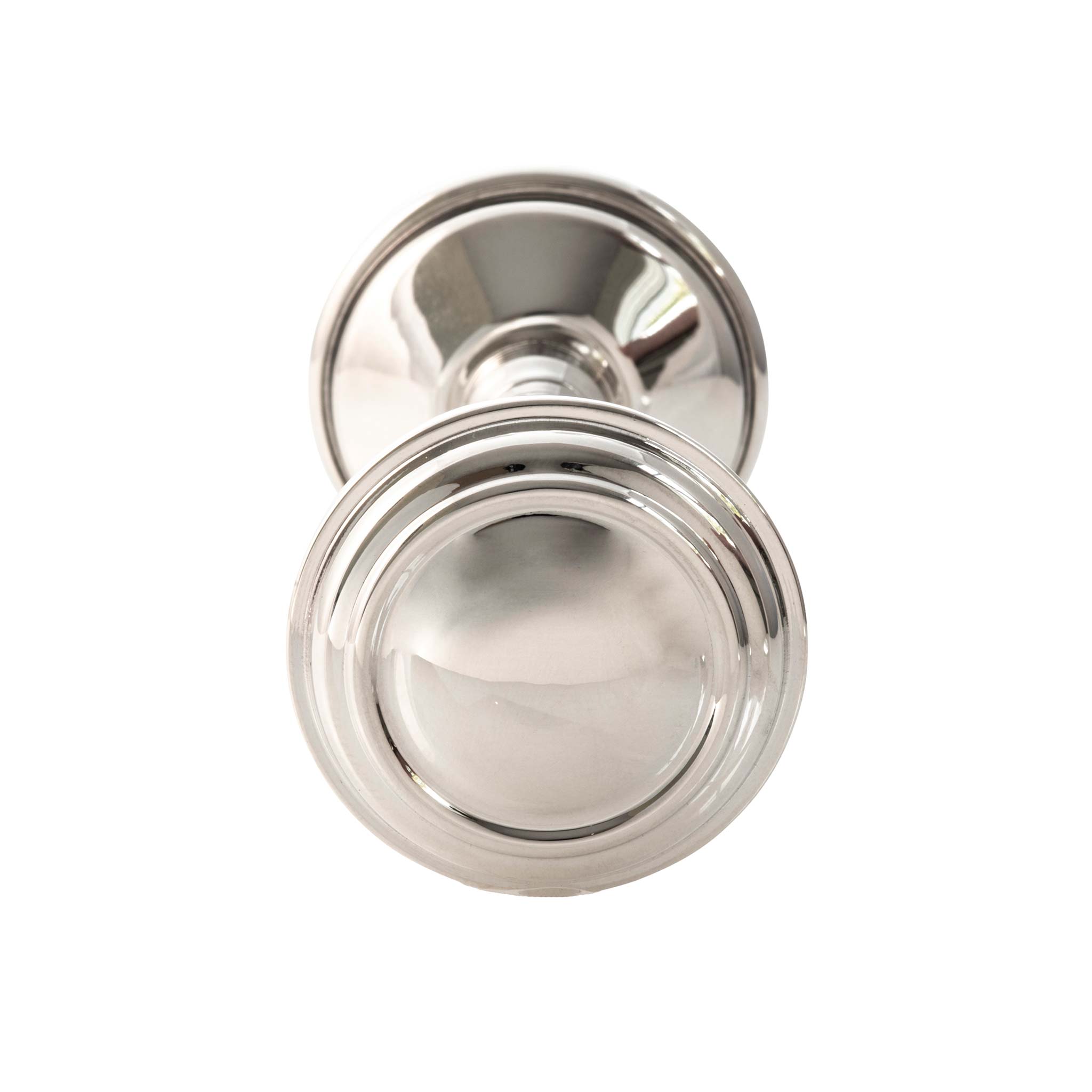 Sterling Silver Dumbbell Baby Rattle