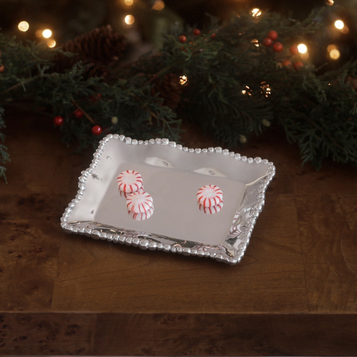 Beatriz Ball GIFTABLES Organic Pearl Rectangular Tray
