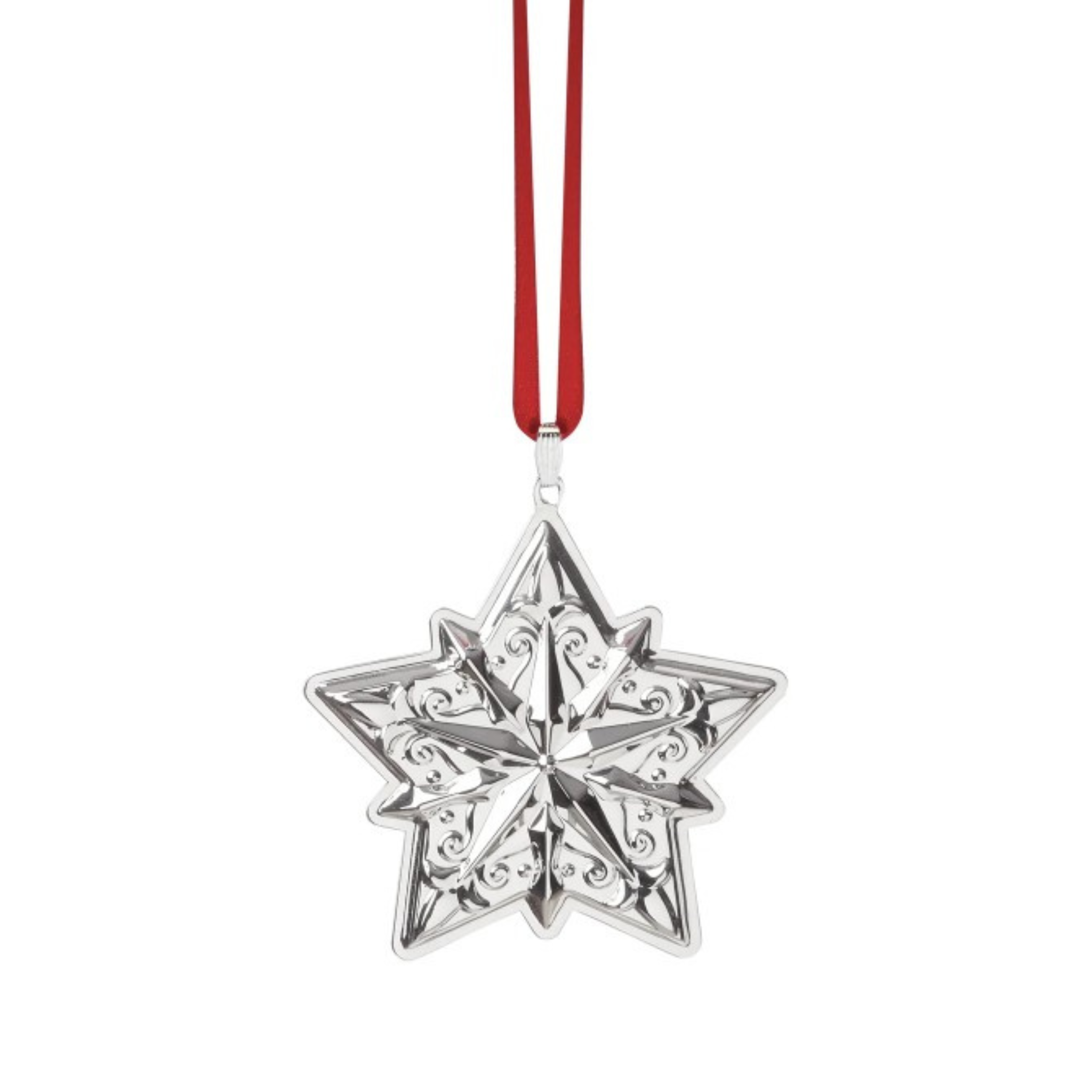 2025 Sterling Silver Christmas Star Ornament