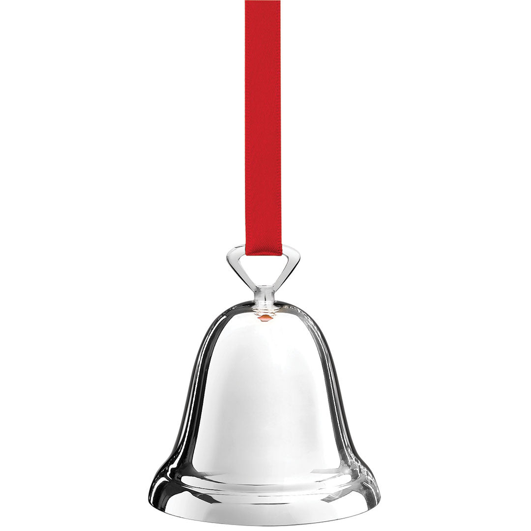 Silver Plated Classic Bell Ornament