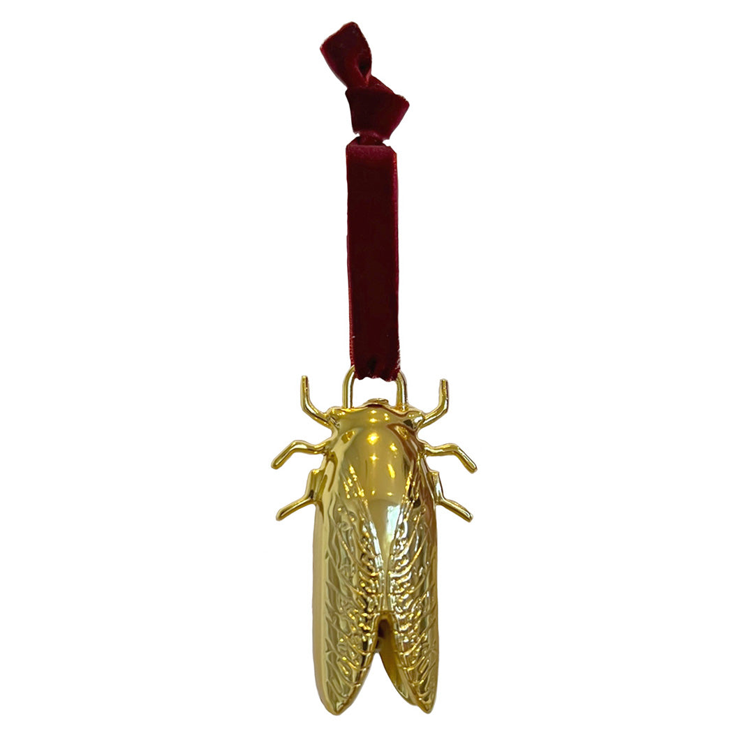Goldbug Christmas 2023 Bug Bell Ornament
