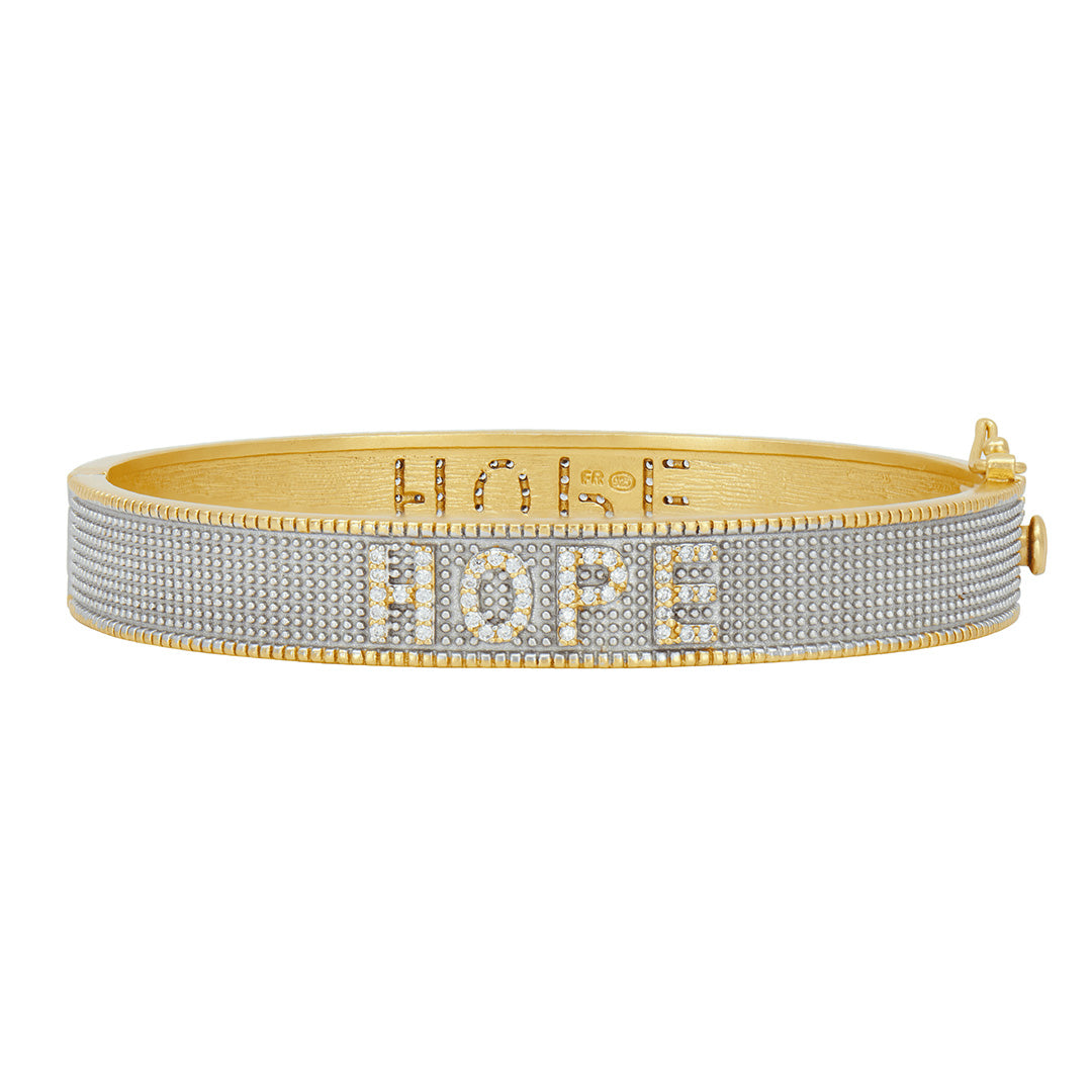 Freida Rothman Hope Bangle Bracelet