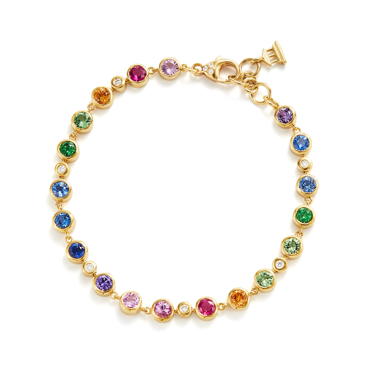 Temple St. Clair Rainbow Link Bracelet