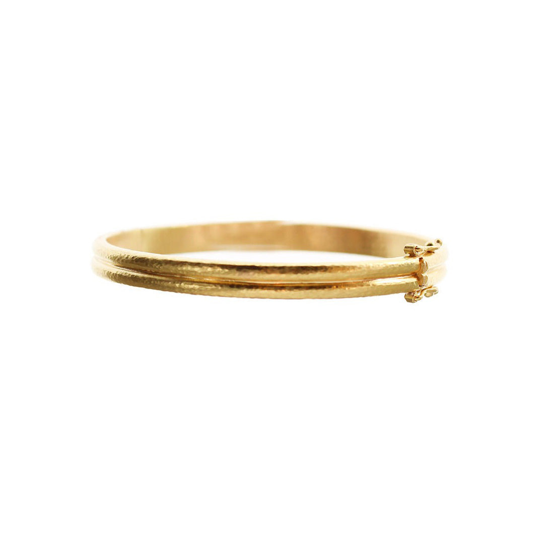 Elizabeth Locke Small Double Band Bangle