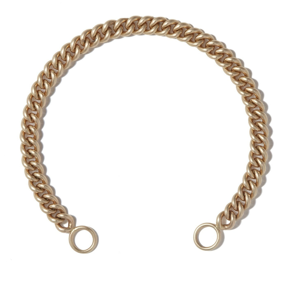 Marla Aaron 14K Yellow Gold Heavy Curb Chain Bracelet