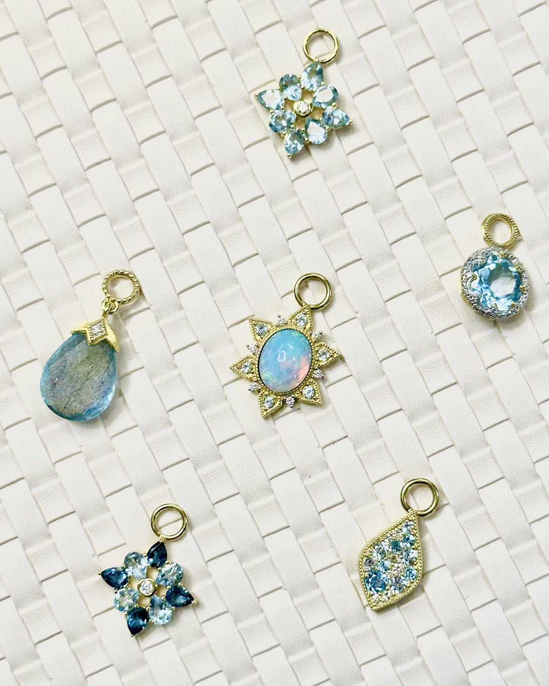 Jude Frances Provence Pear Shaped Earring Charms