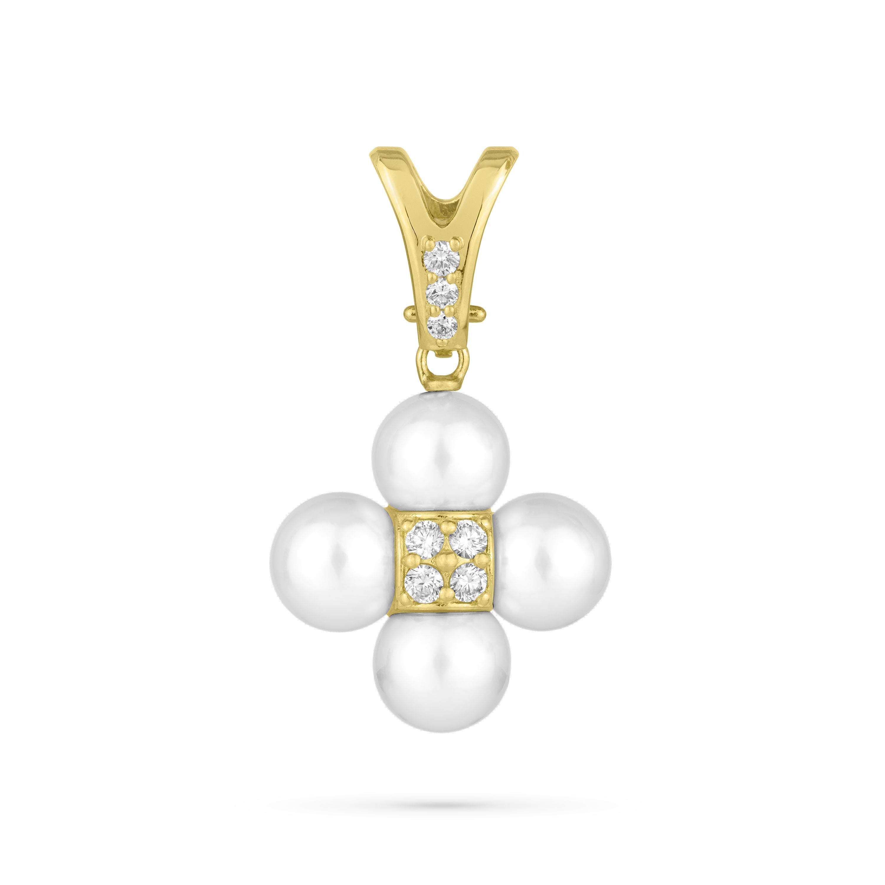 Paul Morelli Pearl & Diamond Pendant