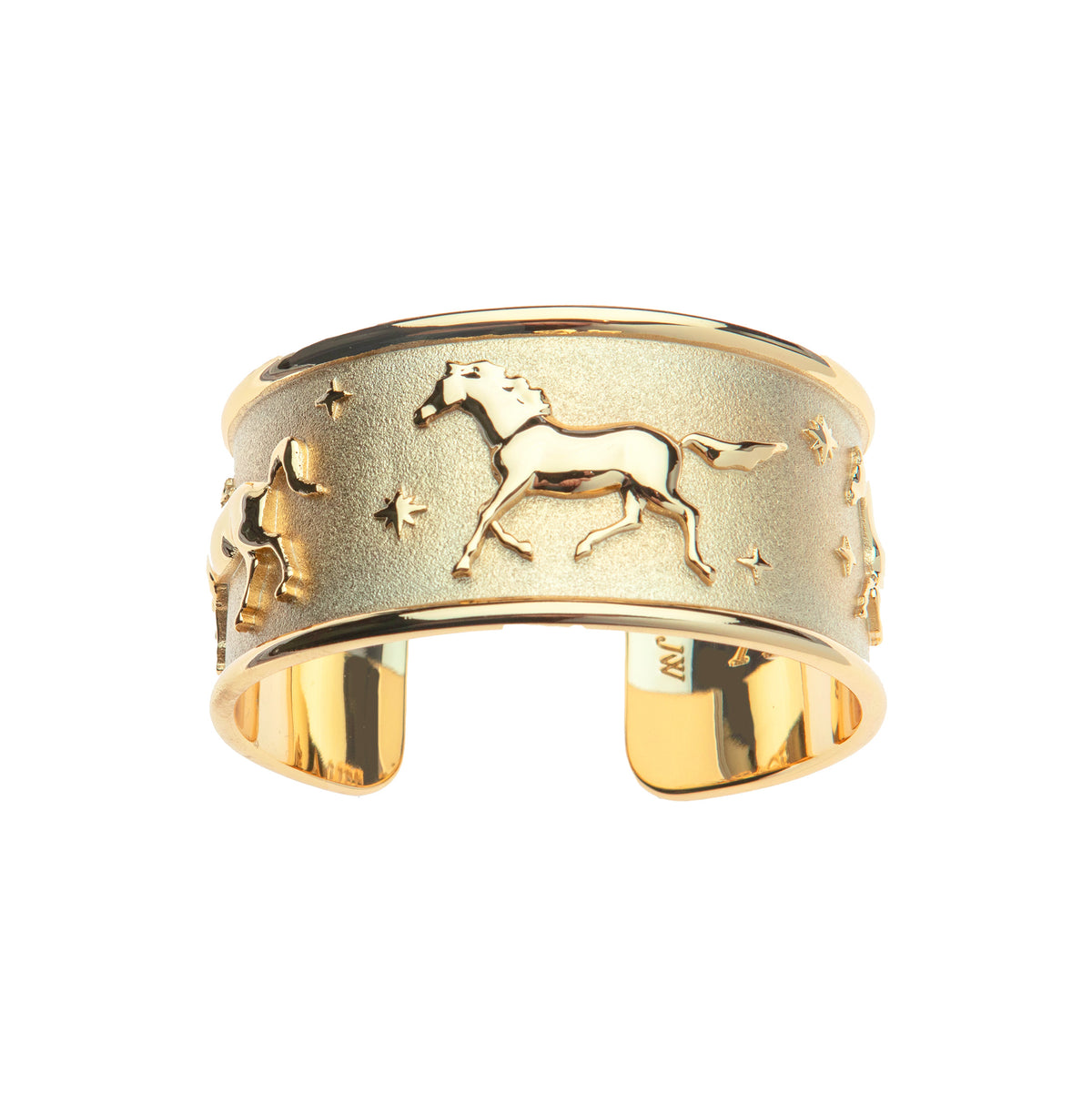 Jane Win COURAGE Run with the Horses Cuff