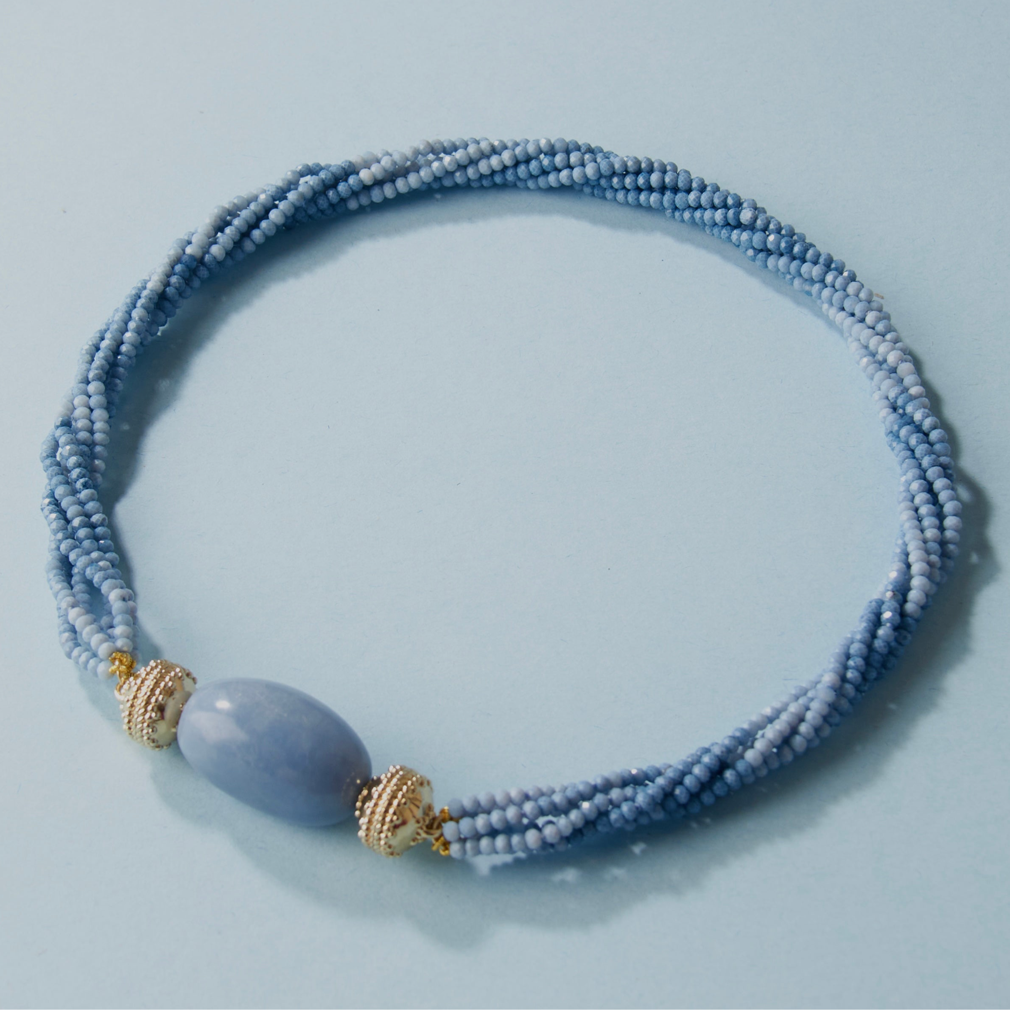 Clara Williams Blue Opal Multi-Strand Necklace