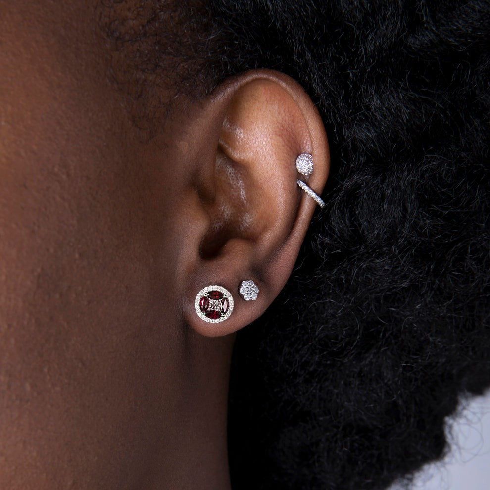 Marquise Stud Earrings