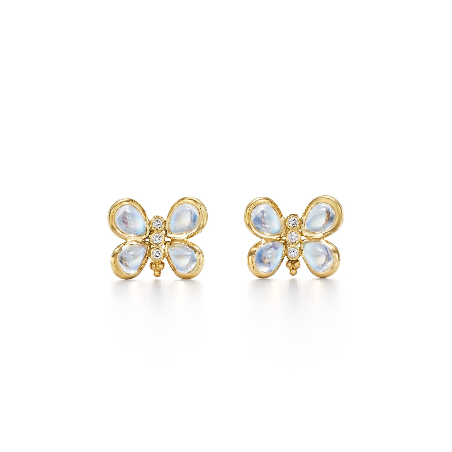Temple St. Clair Piccola Luna Butterfly Post Earrings