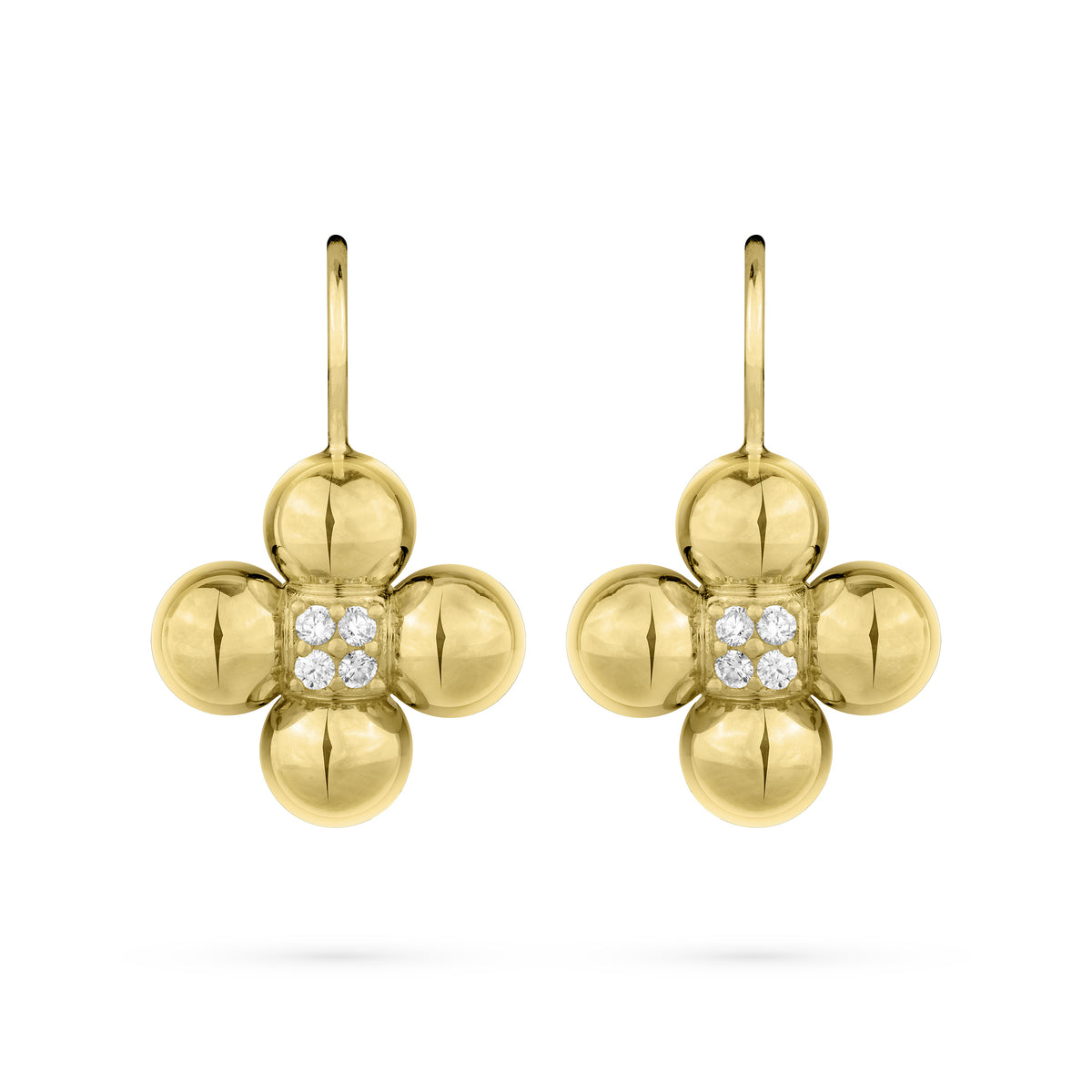 Paul Morelli Diamond Golden Sequence Drop Earrings