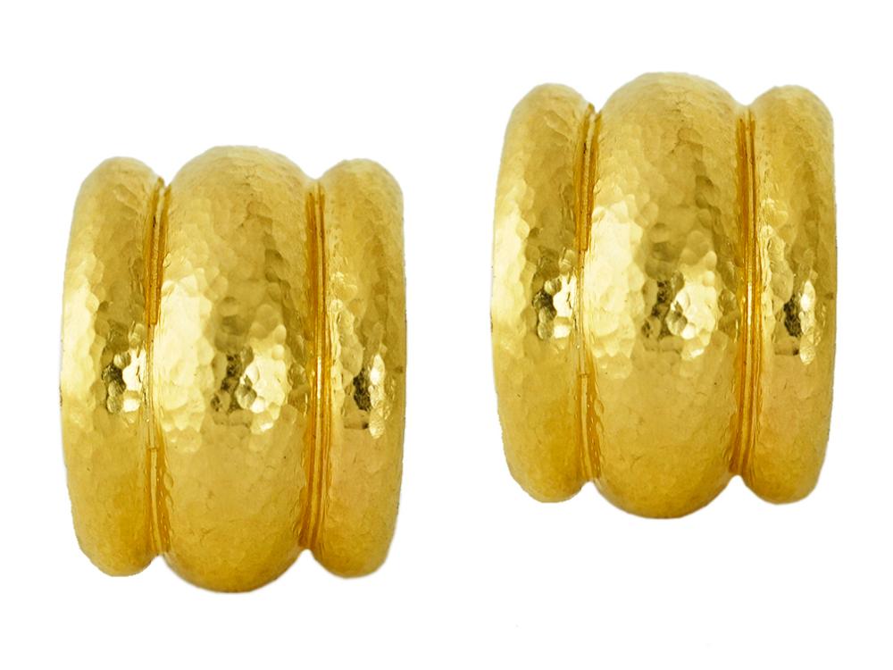 Elizabeth Locke “Amalfi” Hoop Earrings