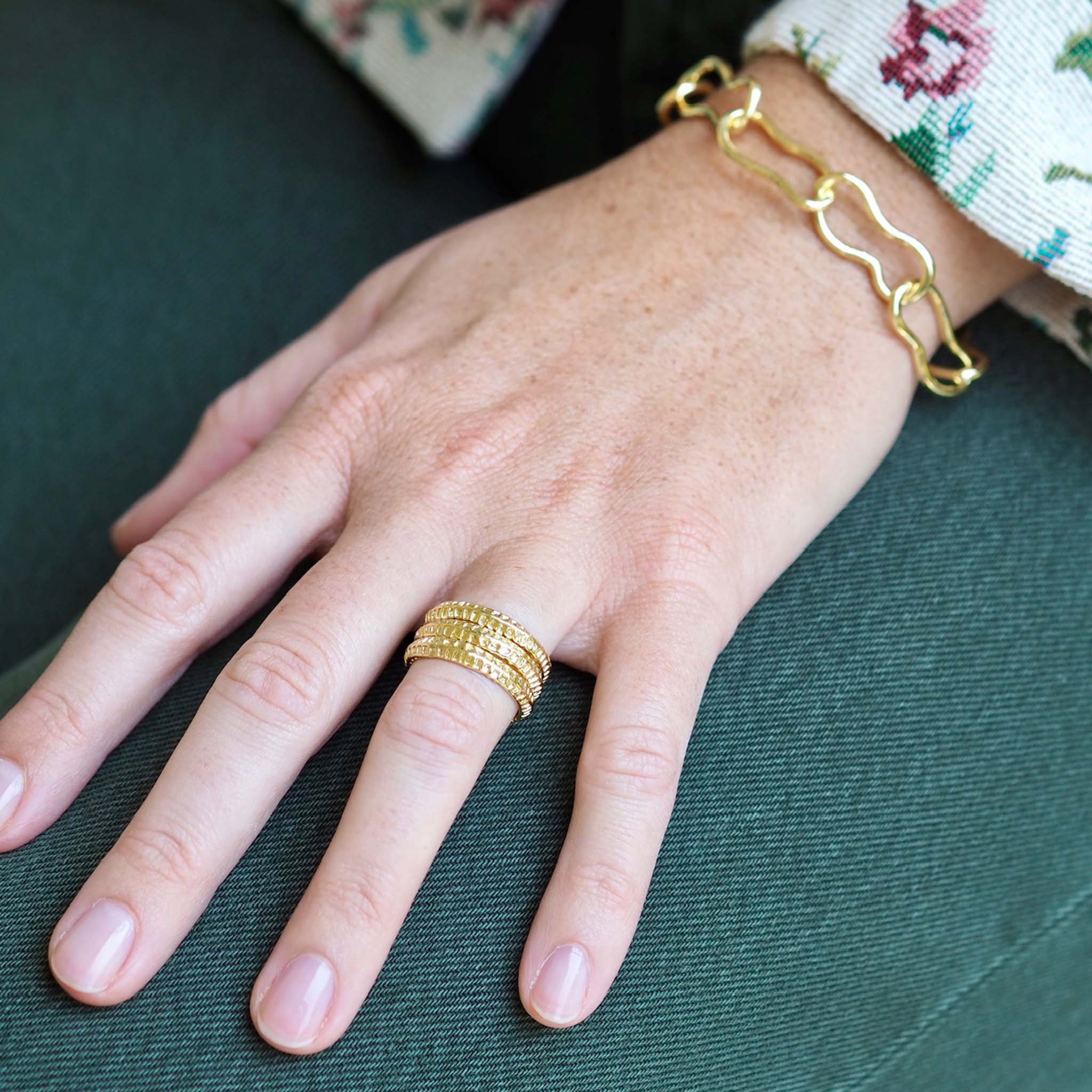 Goldbug Collection Peanut Texture Band