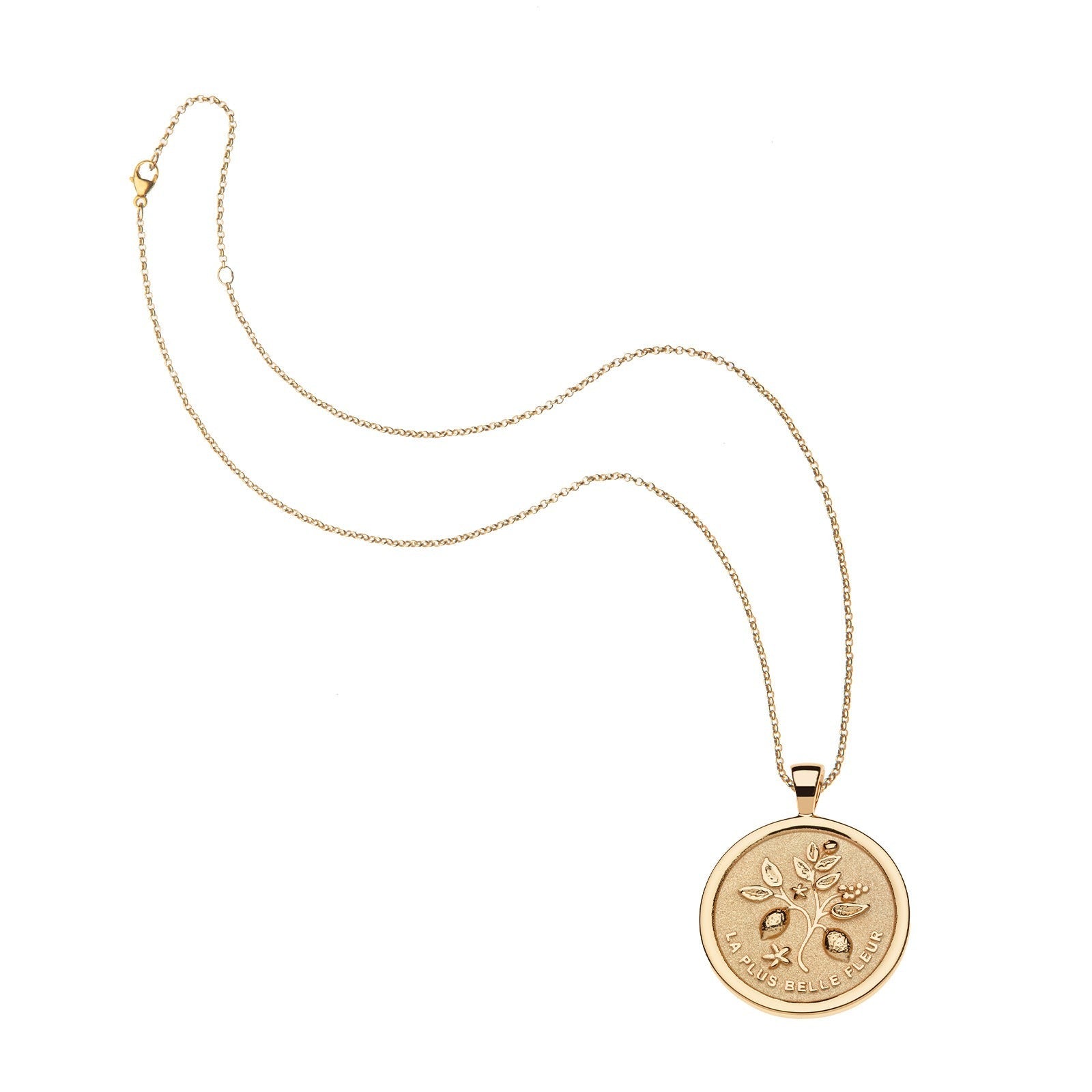 Jane Win GRATITUDE Original Coin Pendant Necklace
