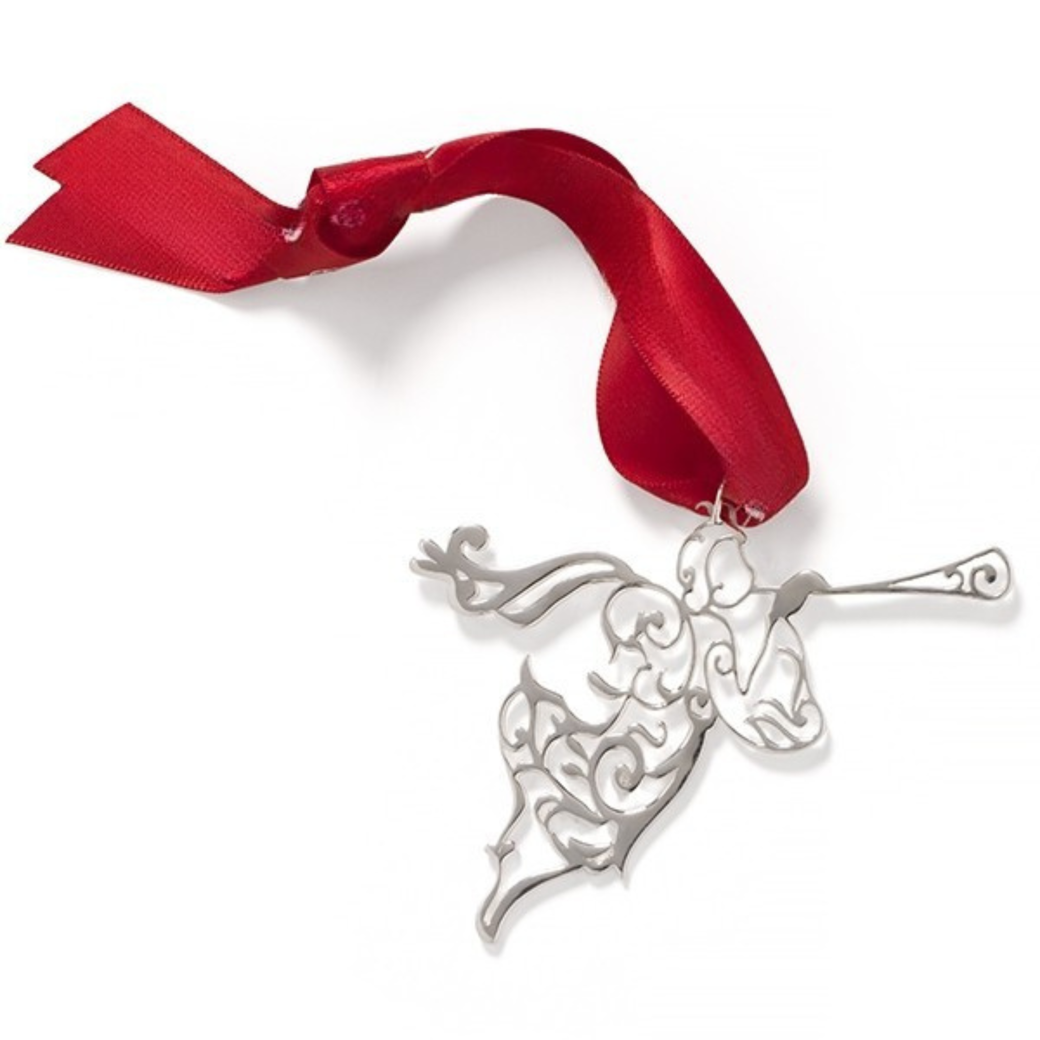 Heralding Angel Scroll Ornament