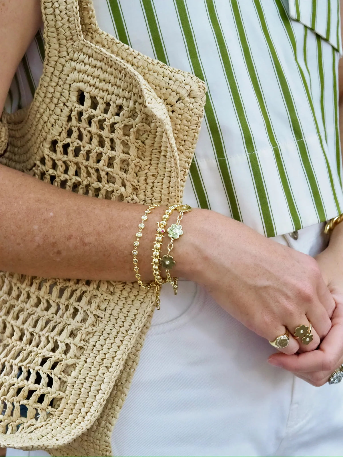 Goldbug Collection Caterpillar Cuff
