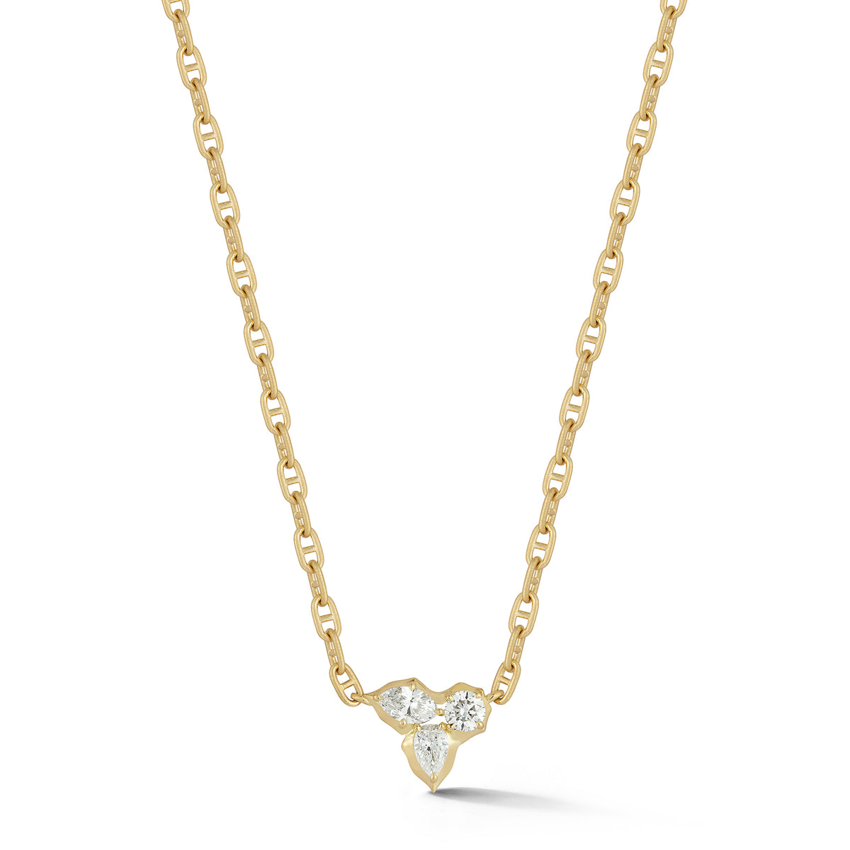 Jade Trau Poppy Cluster Pendant Necklace