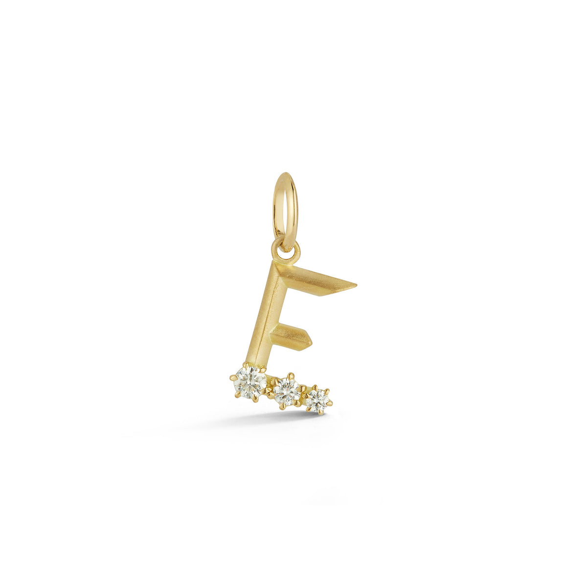 Jade Trau Letter Charm E