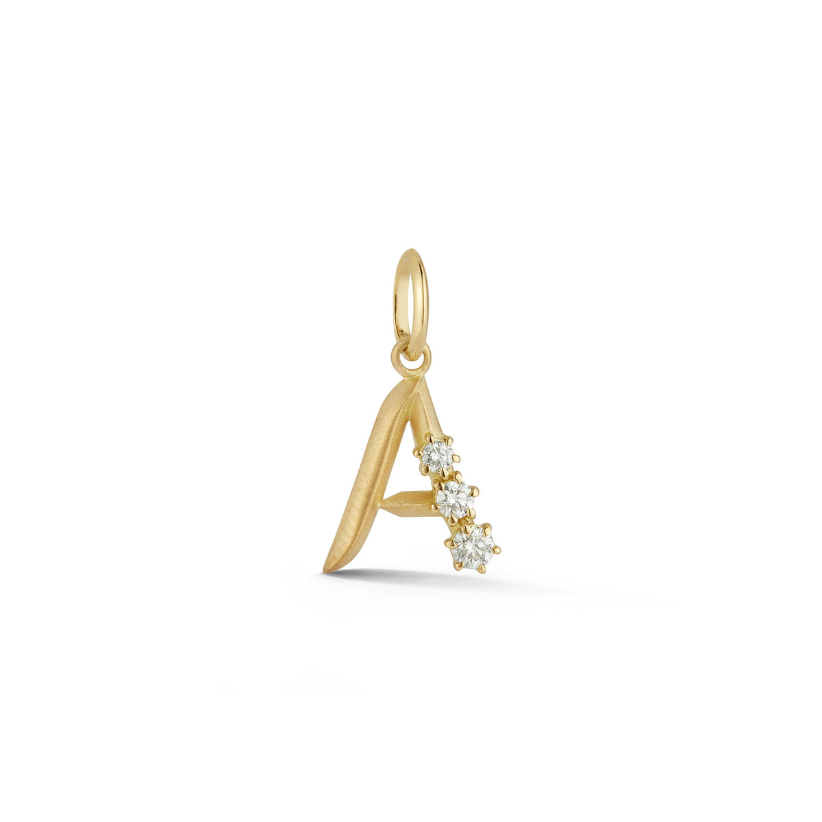 Jade Trau Letter Charm A