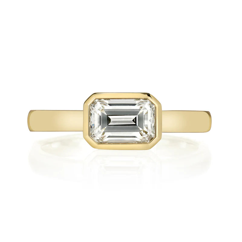 Single Stone Leah Ring